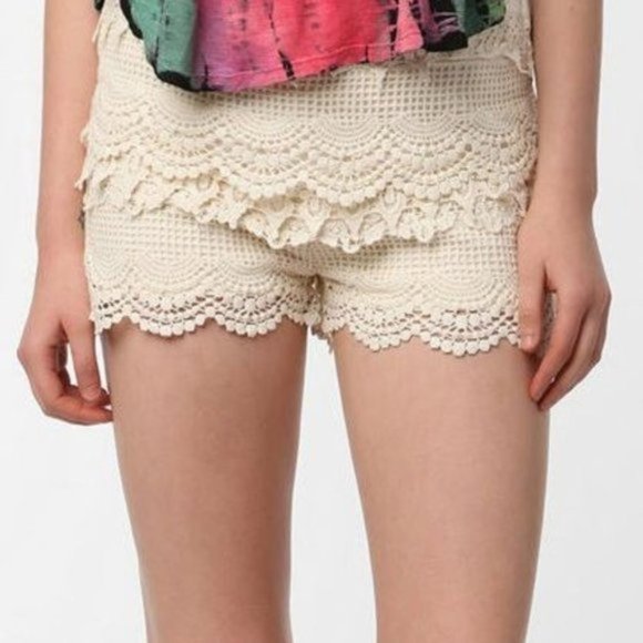 Urban Outfitters Crochet Shorts 